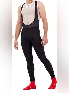 Castelli Men’s Unlimited Bibtight -
Gear West Black Size L